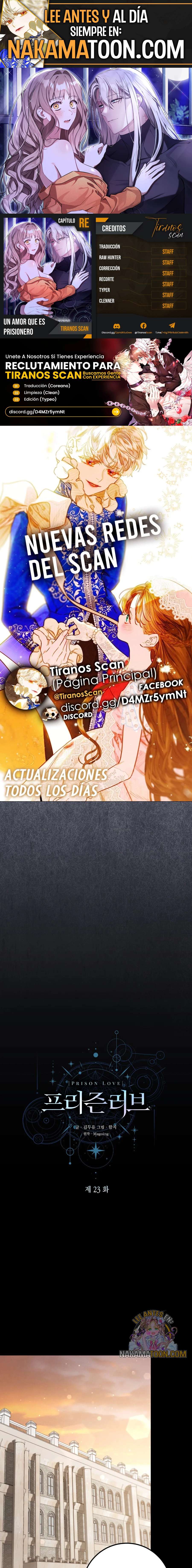 Amor Carcelario Capítulo 23 - Page 1