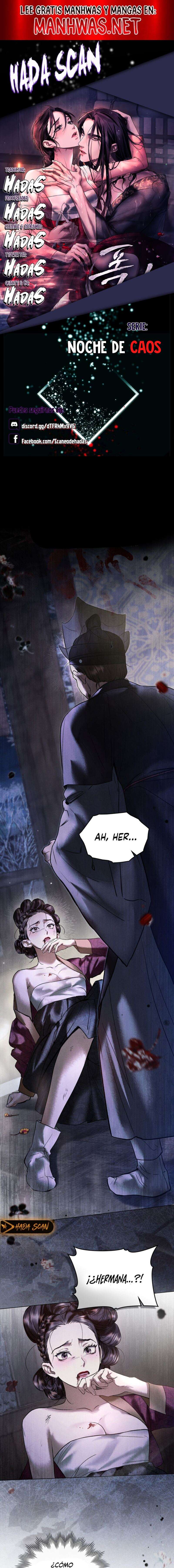 Noche de caos Capítulo 3 - Page 1