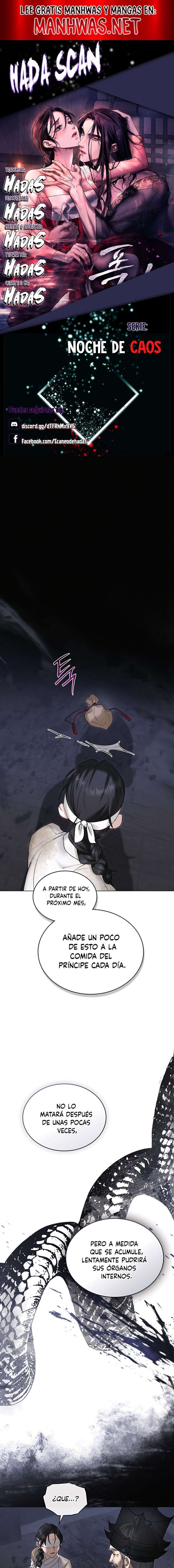 Noche de caos Capítulo 38 - Page 1