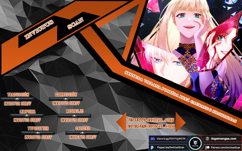 La villana poseída está causando problemas Capítulo 27 - Page 1