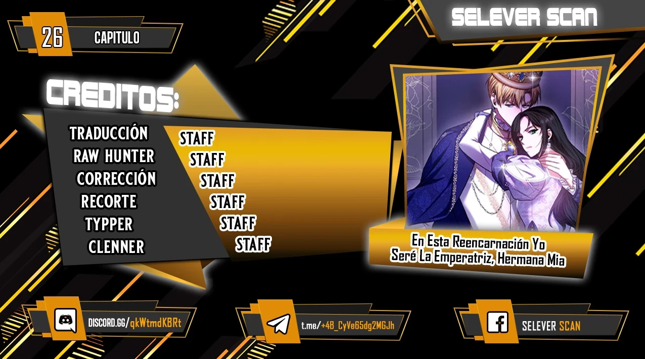 En Esta Vida Yo Seré La Reina Hermana Mía Capítulo 26 - Page 2