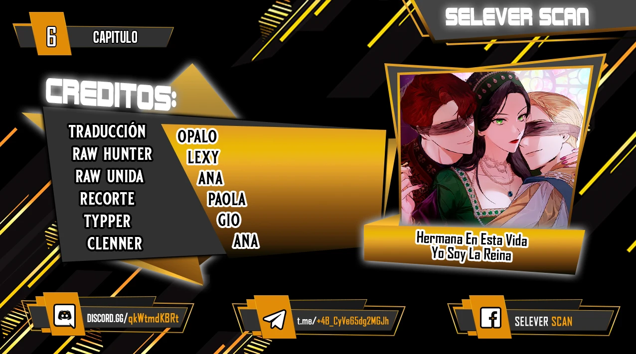 En Esta Vida Yo Seré La Reina Hermana Mía Capítulo 6 - Page 2