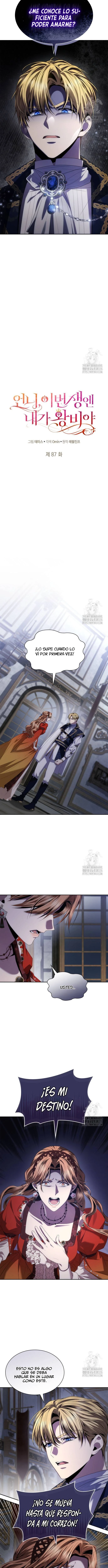En Esta Vida Yo Seré La Reina Hermana Mía Capítulo 87 - Page 7