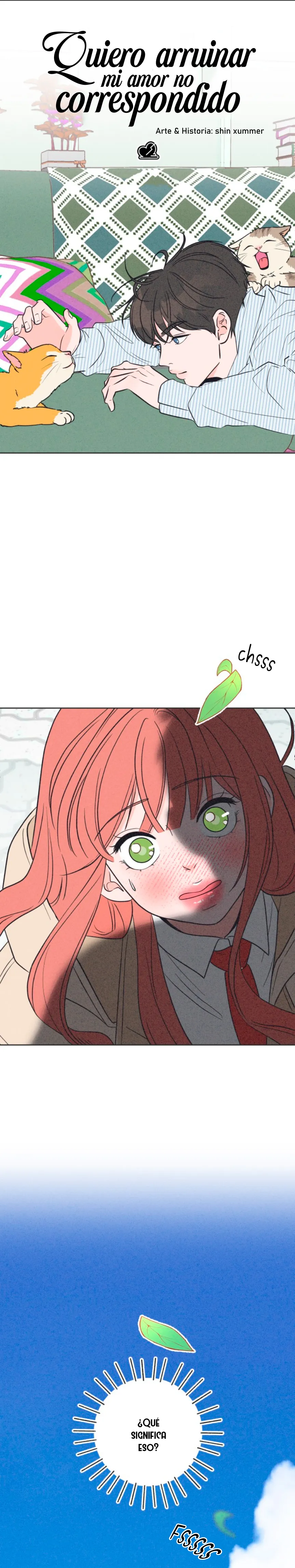 Quiero arruinar mi amor no correspondido Capítulo 4 - Page 3