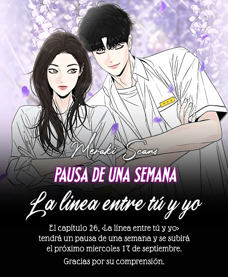 La línea que nos separa. Capítulo 26.5 - Page 1