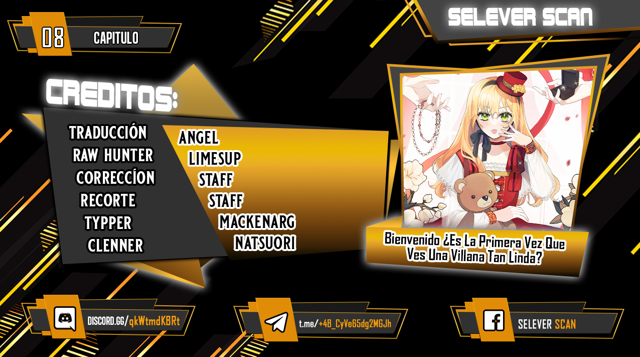 Bienvenido ¿Es la Primera vez que ves a una Villana tan Linda? Capítulo 8 - Page 1