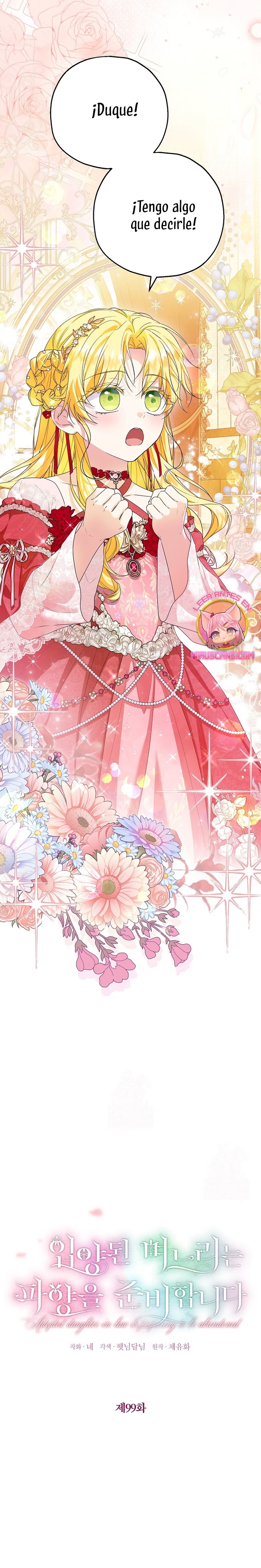 La futura nuera se prepara para la adopción Capítulo 99 - Page 3