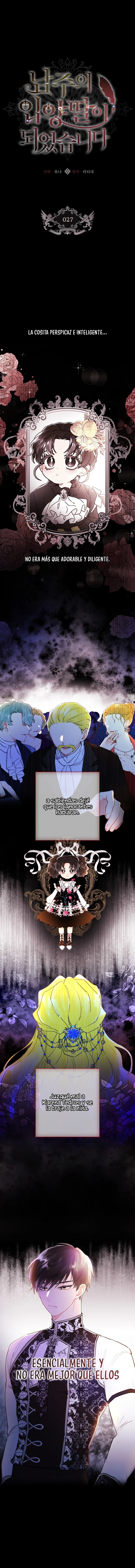 Me Convertí En La Hija Adoptiva Del Protagonista Masculino Capítulo 27 - Page 1