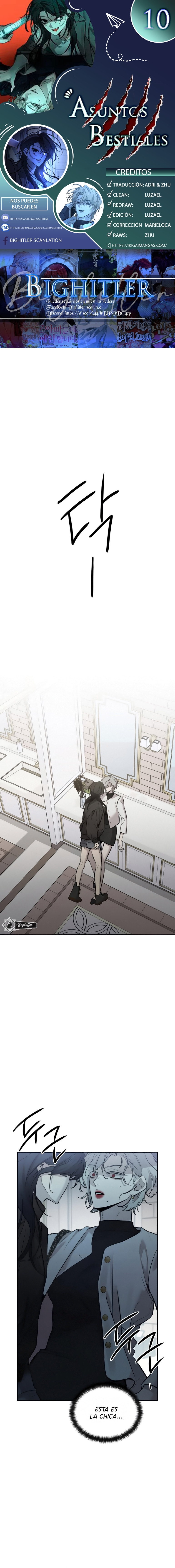 Asuntos bestiales Capítulo 10 - Page 1