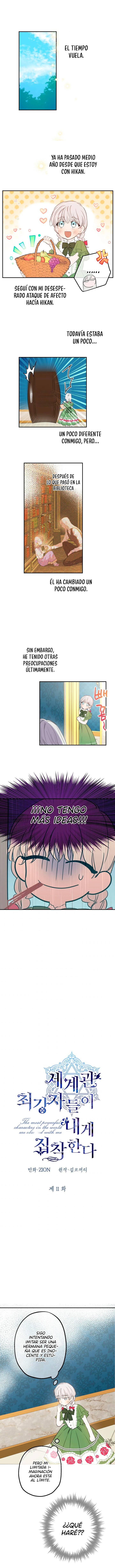 Los Personajes Más Fuertes Del Mundo Están Obsesionados Conmigo Capítulo 11 - Page 3