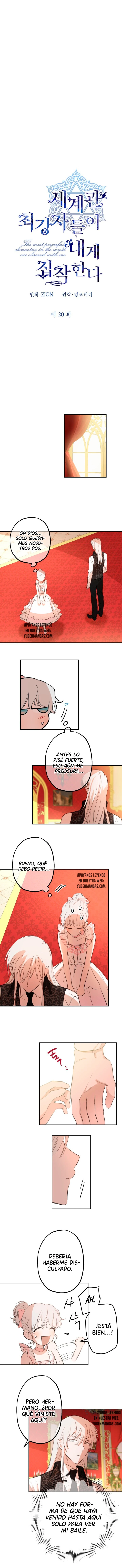 Los Personajes Más Fuertes Del Mundo Están Obsesionados Conmigo Capítulo 20 - Page 5