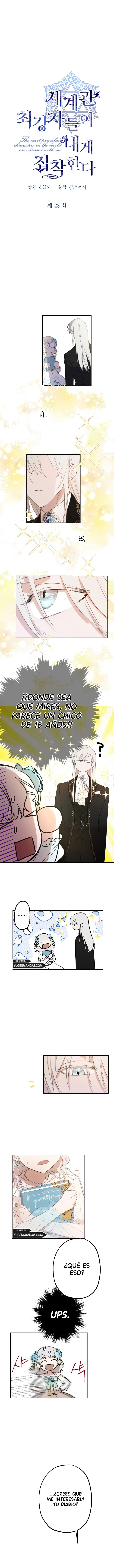 Los Personajes Más Fuertes Del Mundo Están Obsesionados Conmigo Capítulo 23 - Page 3
