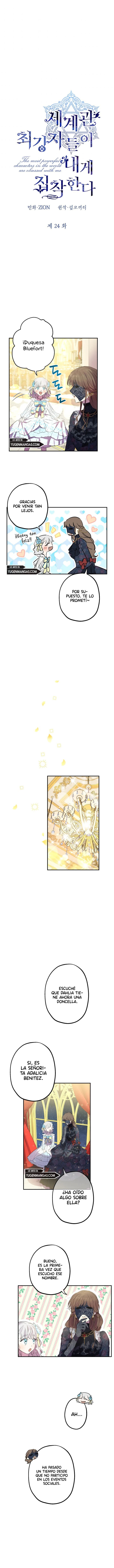 Los Personajes Más Fuertes Del Mundo Están Obsesionados Conmigo Capítulo 24 - Page 3