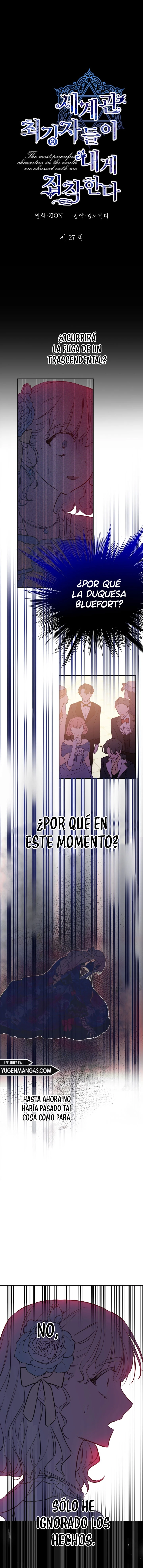 Los Personajes Más Fuertes Del Mundo Están Obsesionados Conmigo Capítulo 27 - Page 6