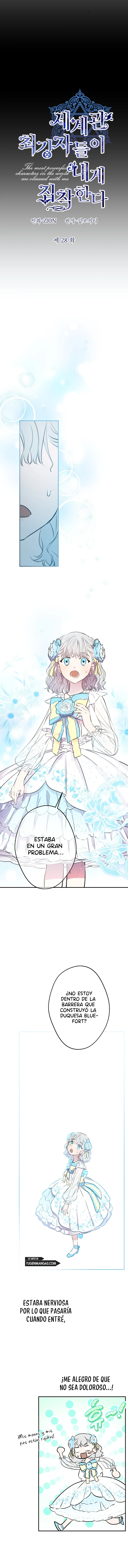 Los Personajes Más Fuertes Del Mundo Están Obsesionados Conmigo Capítulo 28 - Page 6