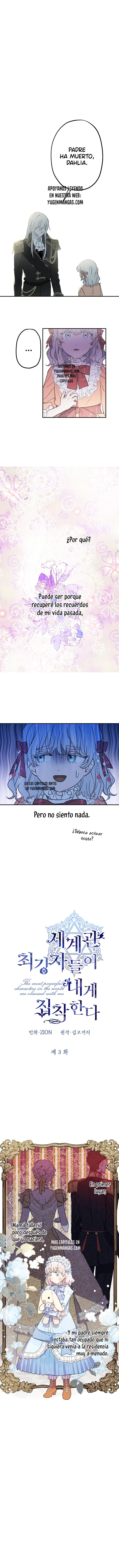 Los Personajes Más Fuertes Del Mundo Están Obsesionados Conmigo Capítulo 3 - Page 3