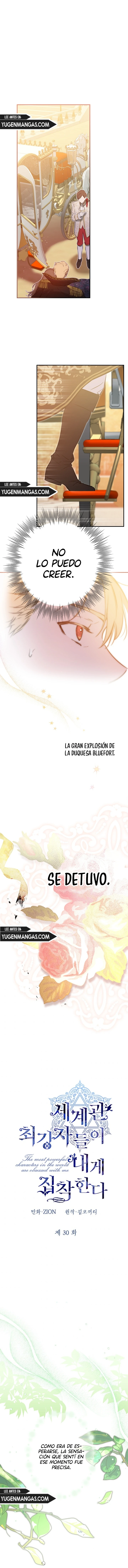 Los Personajes Más Fuertes Del Mundo Están Obsesionados Conmigo Capítulo 30 - Page 3