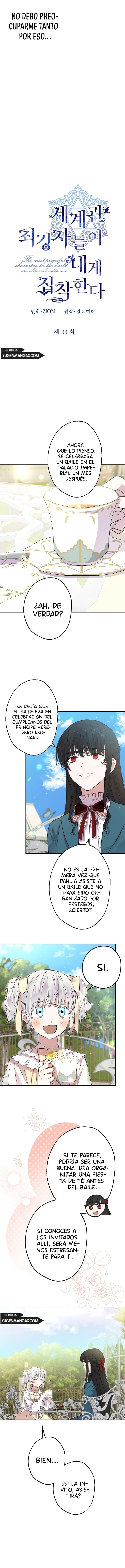 Los Personajes Más Fuertes Del Mundo Están Obsesionados Conmigo Capítulo 33 - Page 4