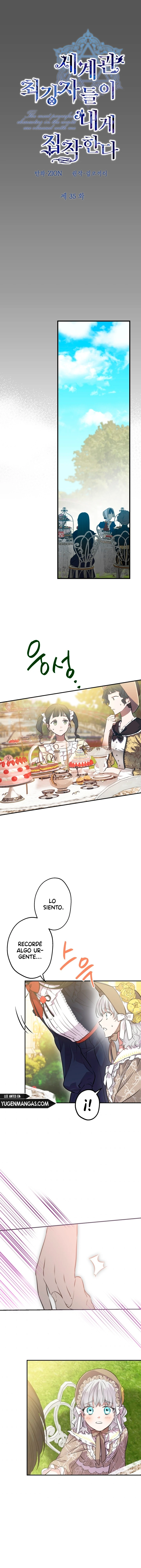 Los Personajes Más Fuertes Del Mundo Están Obsesionados Conmigo Capítulo 35 - Page 4