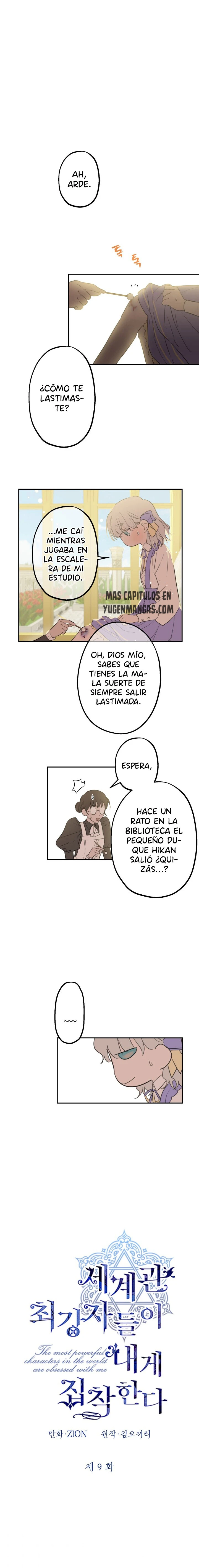 Los Personajes Más Fuertes Del Mundo Están Obsesionados Conmigo Capítulo 9 - Page 3