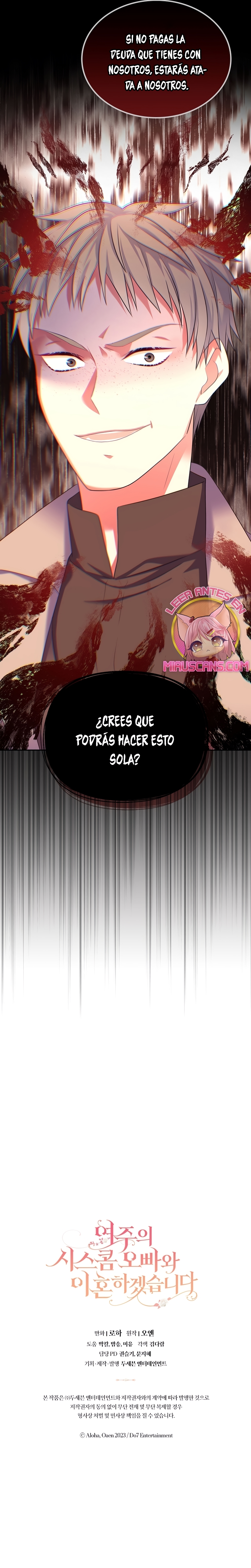 Me divorciaré del hermano Siscon de la protagonista femenina Capítulo 43 - Page 37