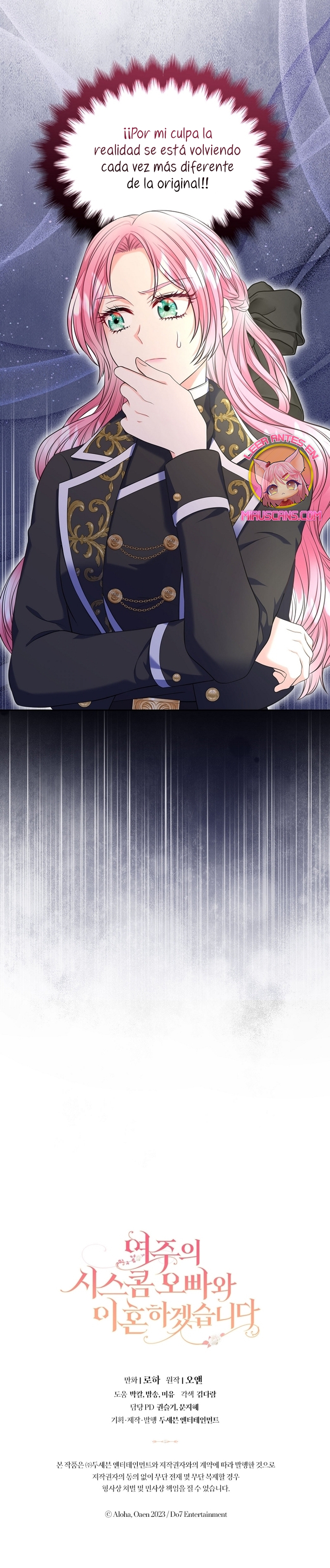 Me divorciaré del hermano Siscon de la protagonista femenina Capítulo 64 - Page 39