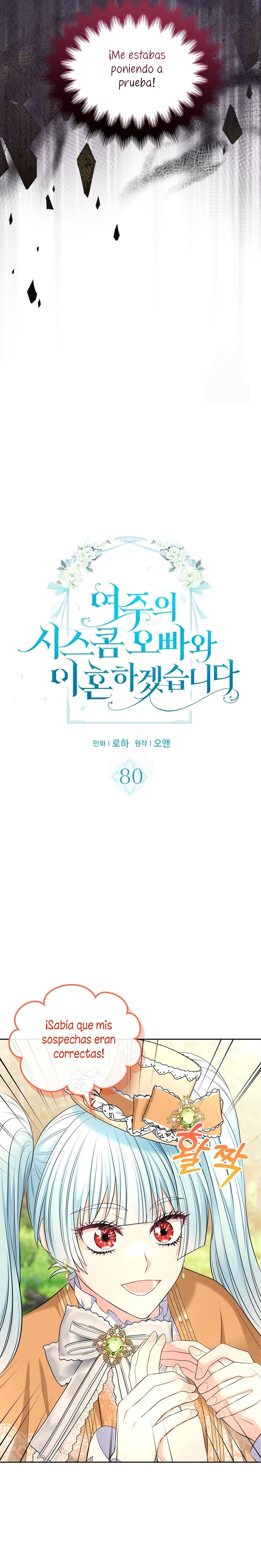 Me divorciaré del hermano Siscon de la protagonista femenina Capítulo 80 - Page 4