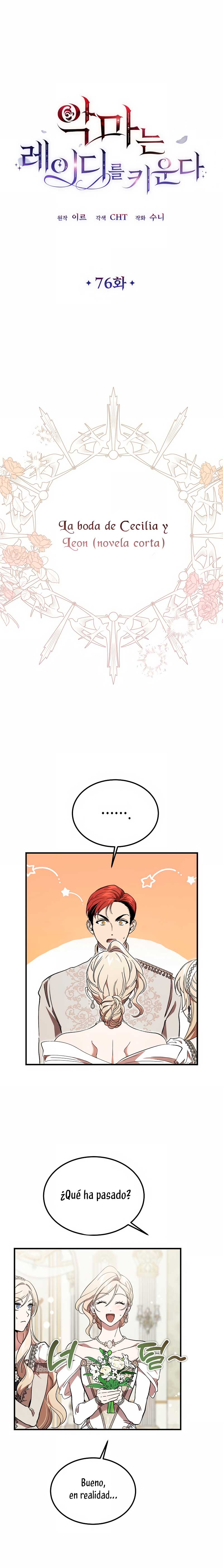 El demonio criará a una dama Capítulo 76 - Page 11