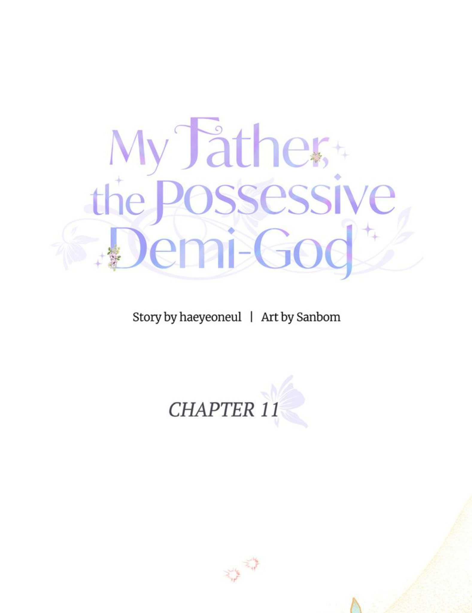Mi Padre, el Semidios Posesivo Capítulo 11 - Page 32