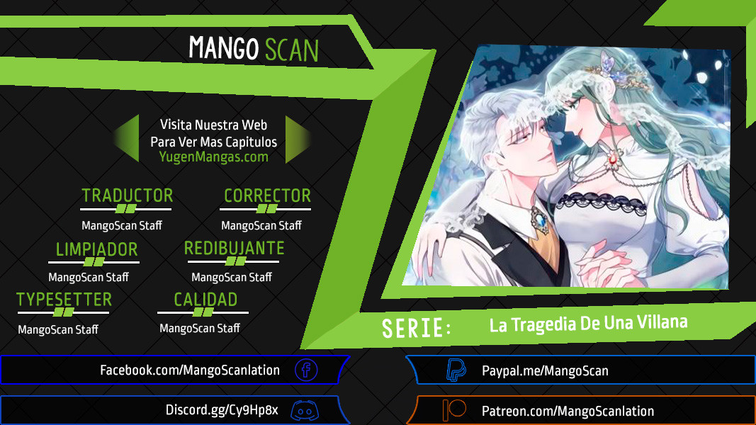 La Tragedia De Una Villana Capítulo 57 - Page 1
