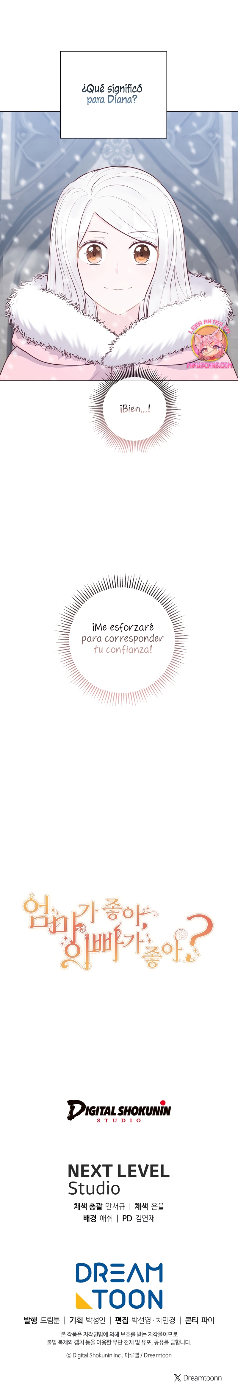 ¿Te gusta tu mamá o tu papá? Capítulo 57 - Page 35