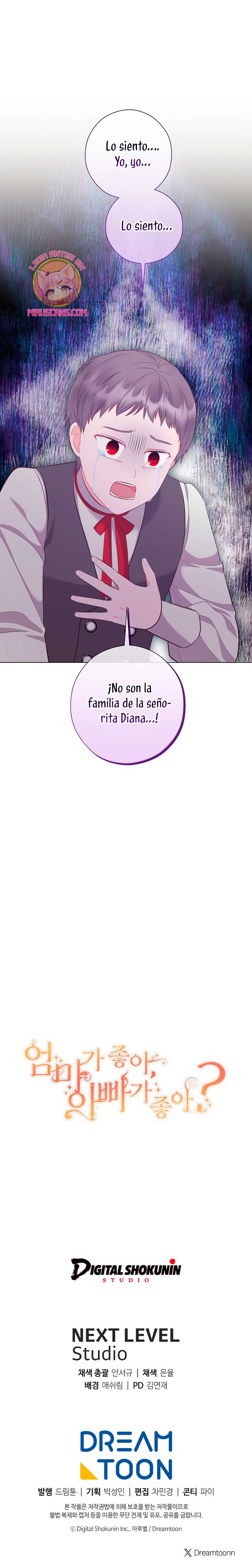 ¿Te gusta tu mamá o tu papá? Capítulo 71 - Page 30