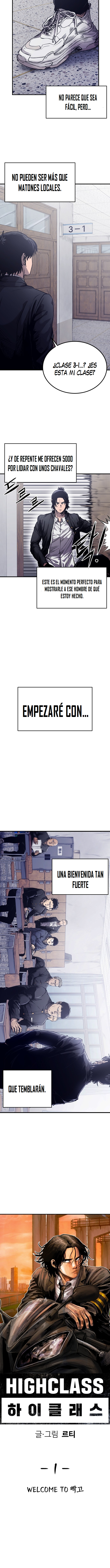 EN LO ALTO DE LA CLASE Capítulo 1 - Page 9