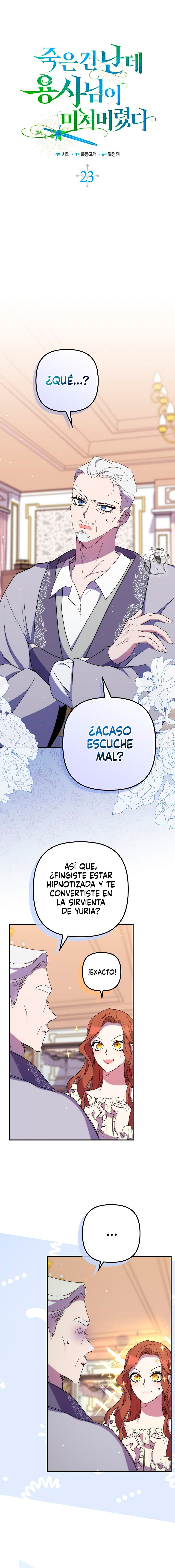 El héroe se volvió loco a pesar de que fui yo quien murió Capítulo 23 - Page 3