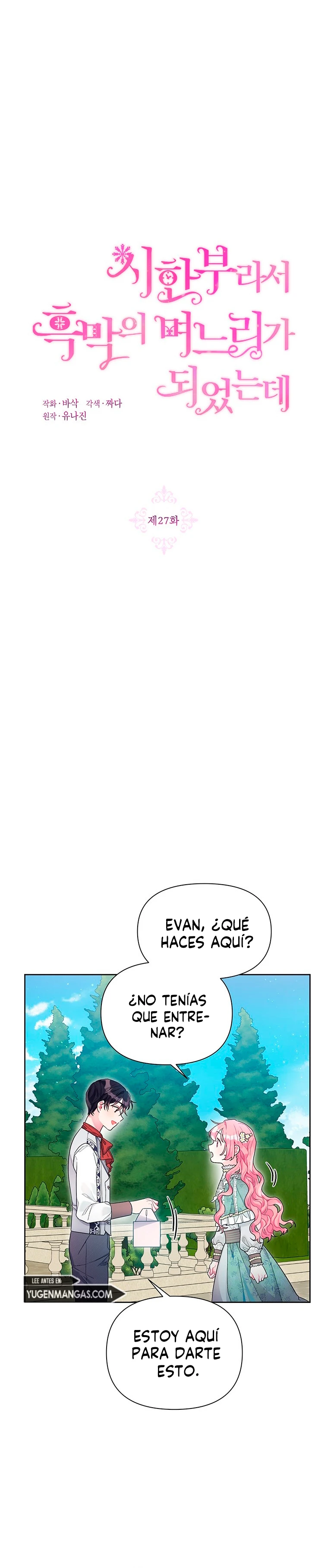 Debido A Que Tenía Un Límite De Tiempo, Se Convirtió En La Nuera Del Villano Capítulo 27 - Page 6