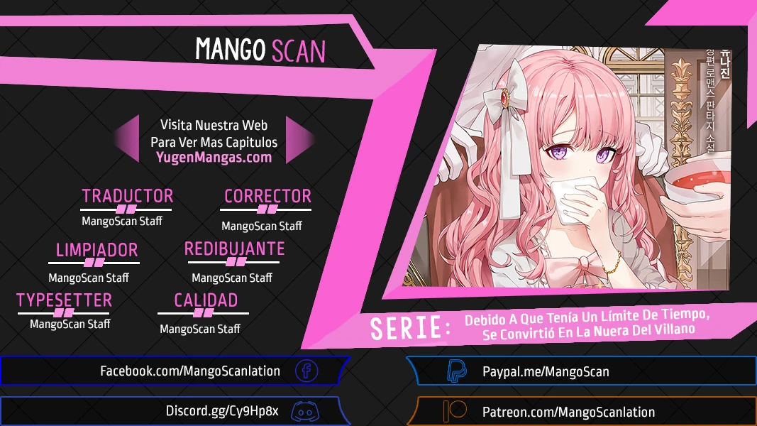 Debido A Que Tenía Un Límite De Tiempo, Se Convirtió En La Nuera Del Villano Capítulo 36 - Page 1