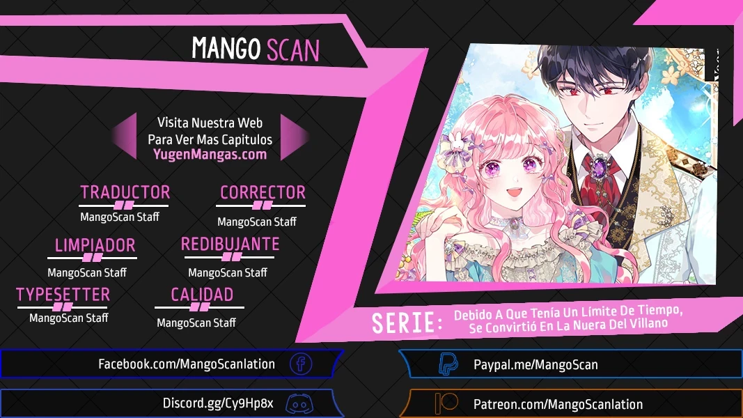 Debido A Que Tenía Un Límite De Tiempo, Se Convirtió En La Nuera Del Villano Capítulo 47 - Page 1