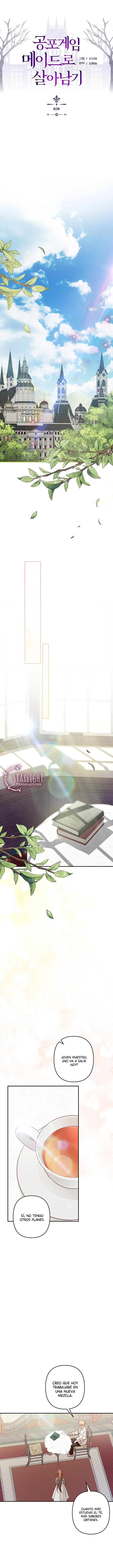 Sobreviviendo Como Una Sirvienta En Un Juego De Terror Capítulo 20 - Page 1