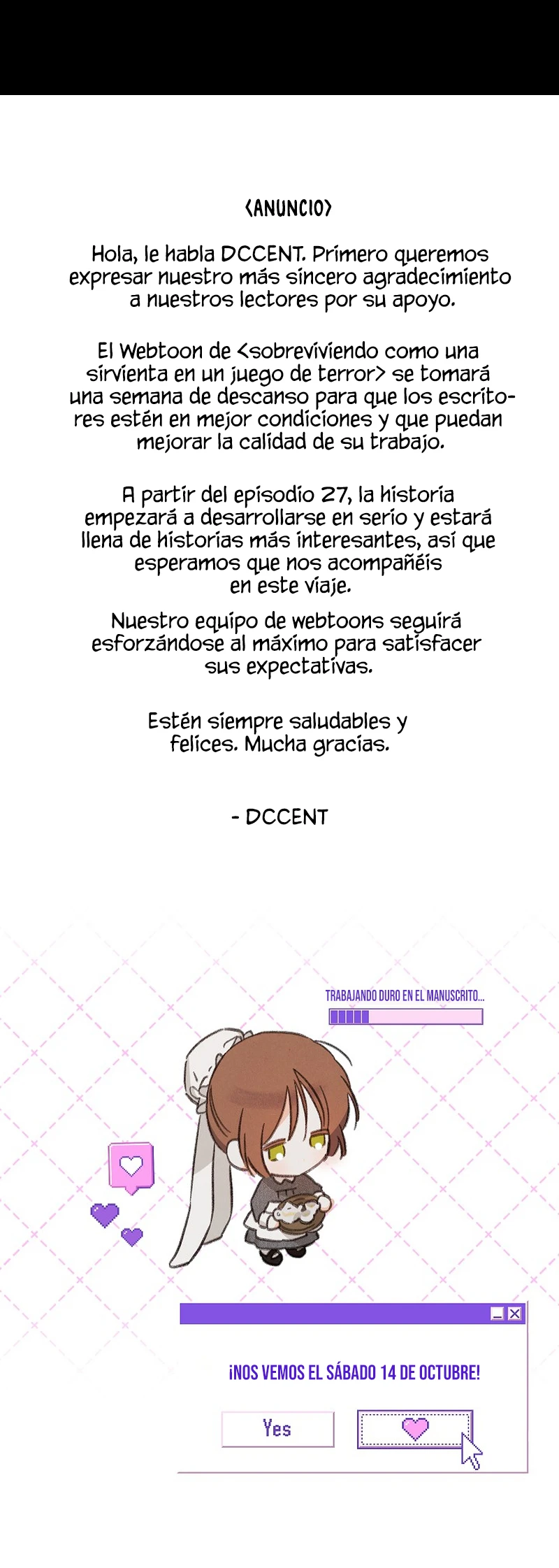 Sobreviviendo Como Una Sirvienta En Un Juego De Terror Capítulo 27 - Page 11