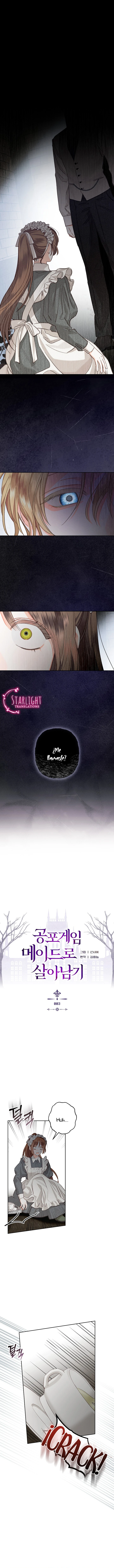 Sobreviviendo Como Una Sirvienta En Un Juego De Terror Capítulo 3 - Page 1