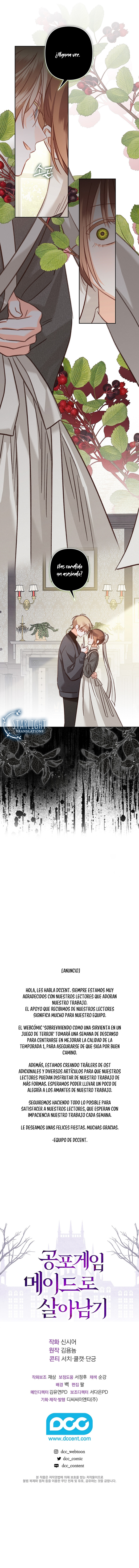 Sobreviviendo Como Una Sirvienta En Un Juego De Terror Capítulo 34 - Page 10