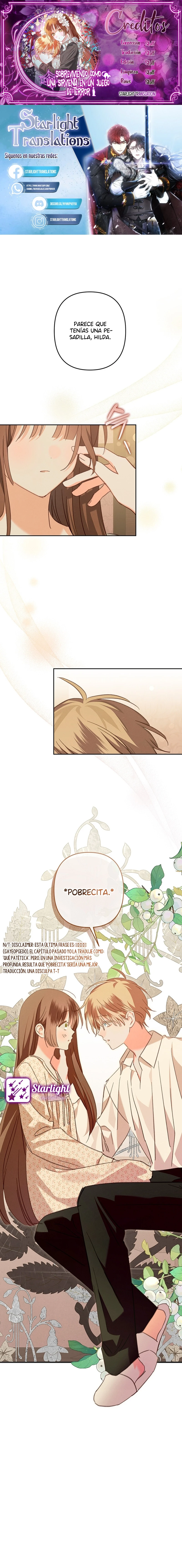 Sobreviviendo Como Una Sirvienta En Un Juego De Terror Capítulo 52 - Page 1