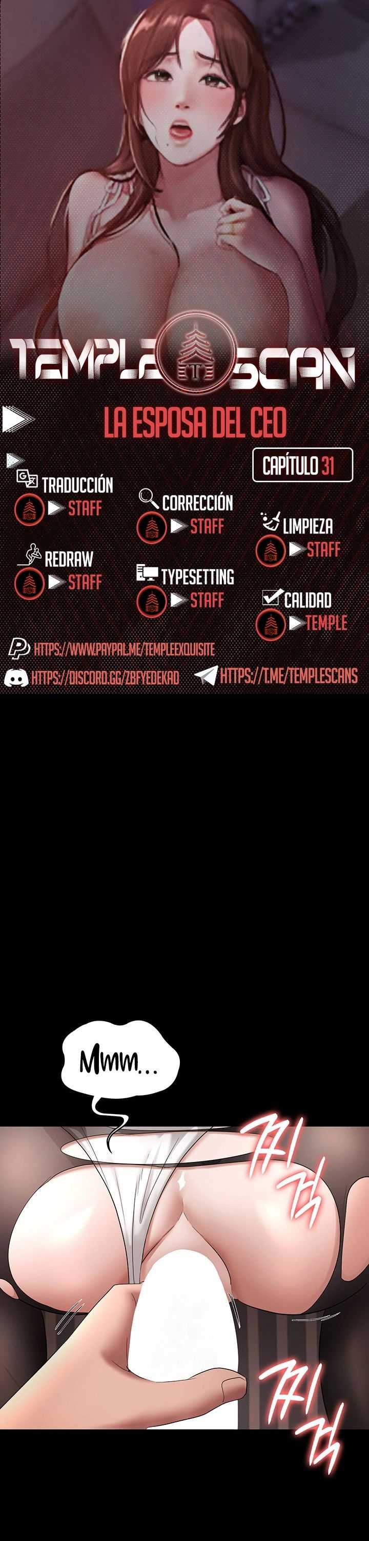 La esposa del jefe Capítulo 31 - Page 1