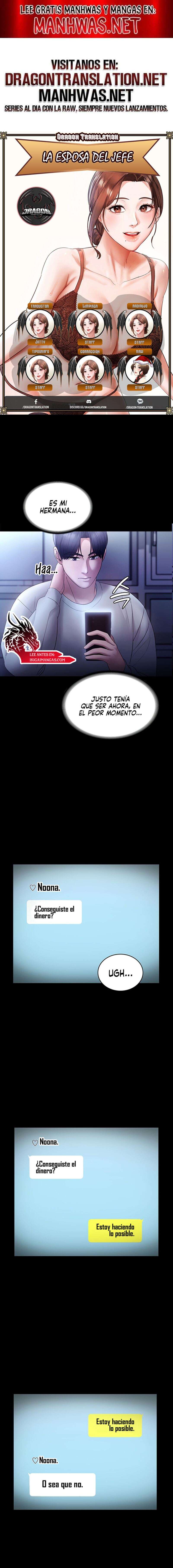 La esposa del jefe Capítulo 58 - Page 1