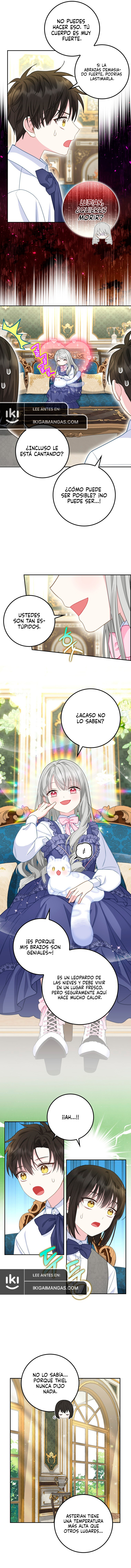 La Bebe Leopardo De Las Nieves De La Familia De Leopardos Negros Capítulo 22 - Page 7