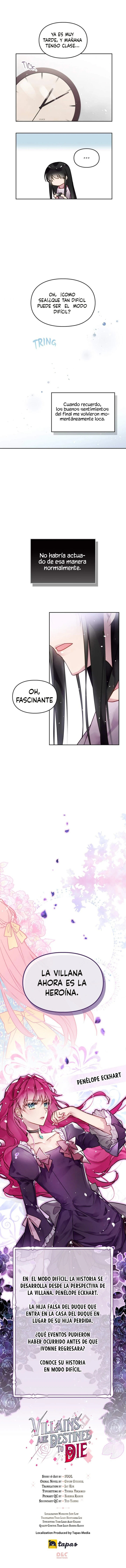 El Único Final De La Villana Es La Muerte Capítulo 1 - Page 6