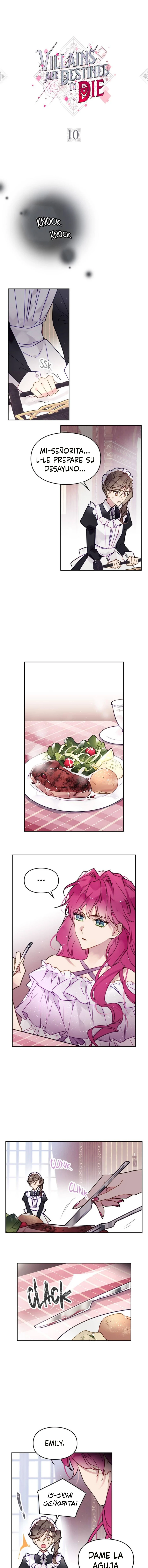 El Único Final De La Villana Es La Muerte Capítulo 10 - Page 1