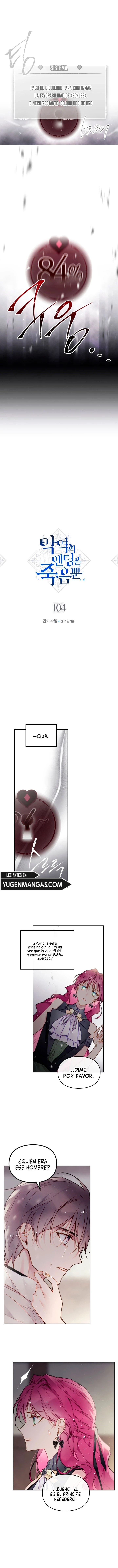 El Único Final De La Villana Es La Muerte Capítulo 104 - Page 3