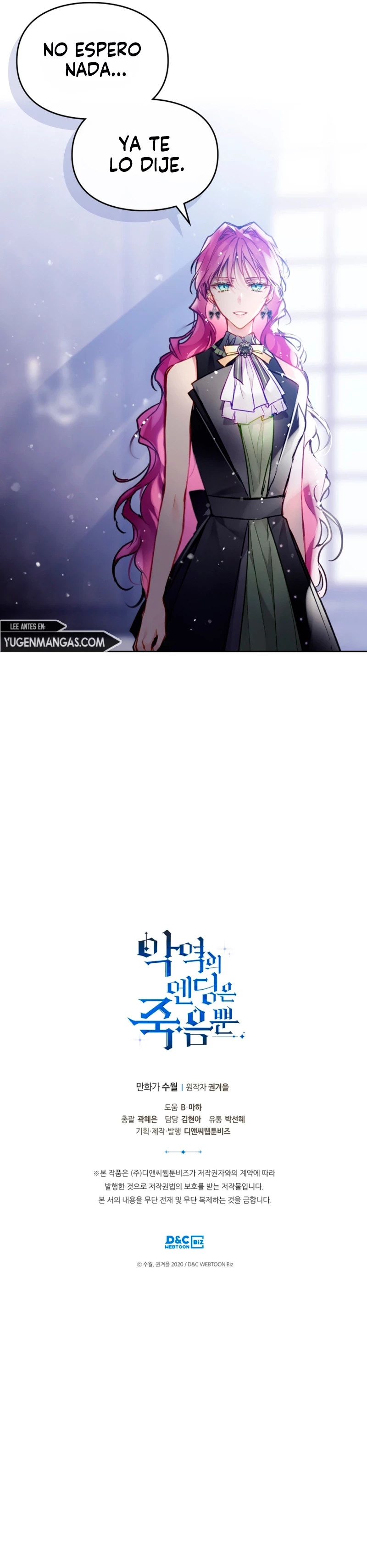 El Único Final De La Villana Es La Muerte Capítulo 106 - Page 11