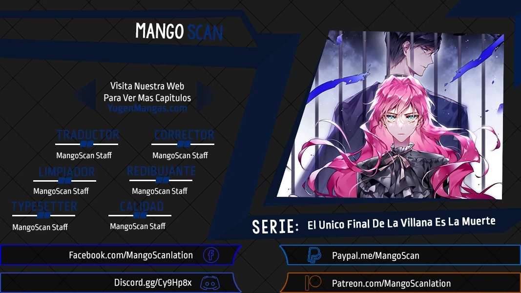 El Único Final De La Villana Es La Muerte Capítulo 108 - Page 1